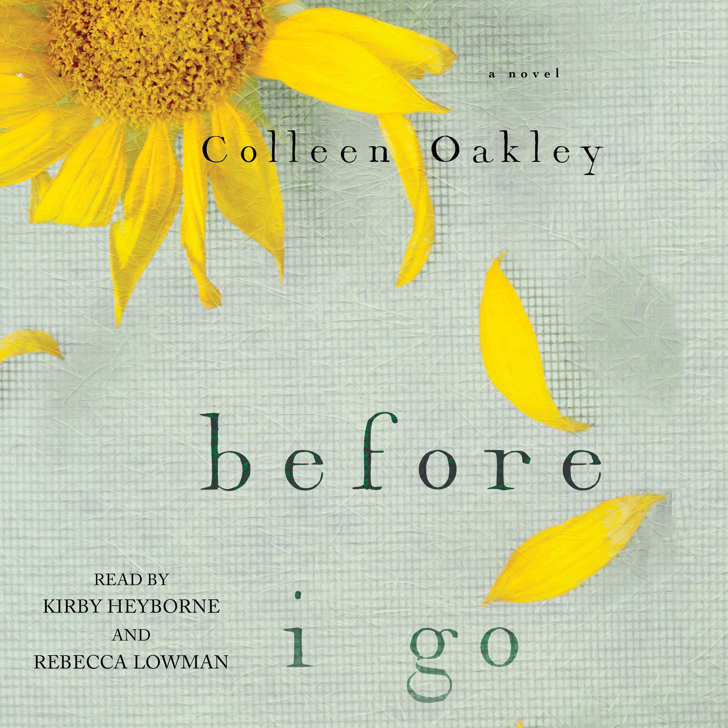 Cover art for Before I Go