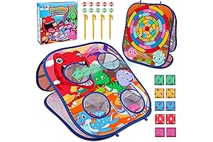 Animal Bean Bag Toss Game Toy for Outside Fun