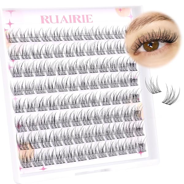 natural lash clusters