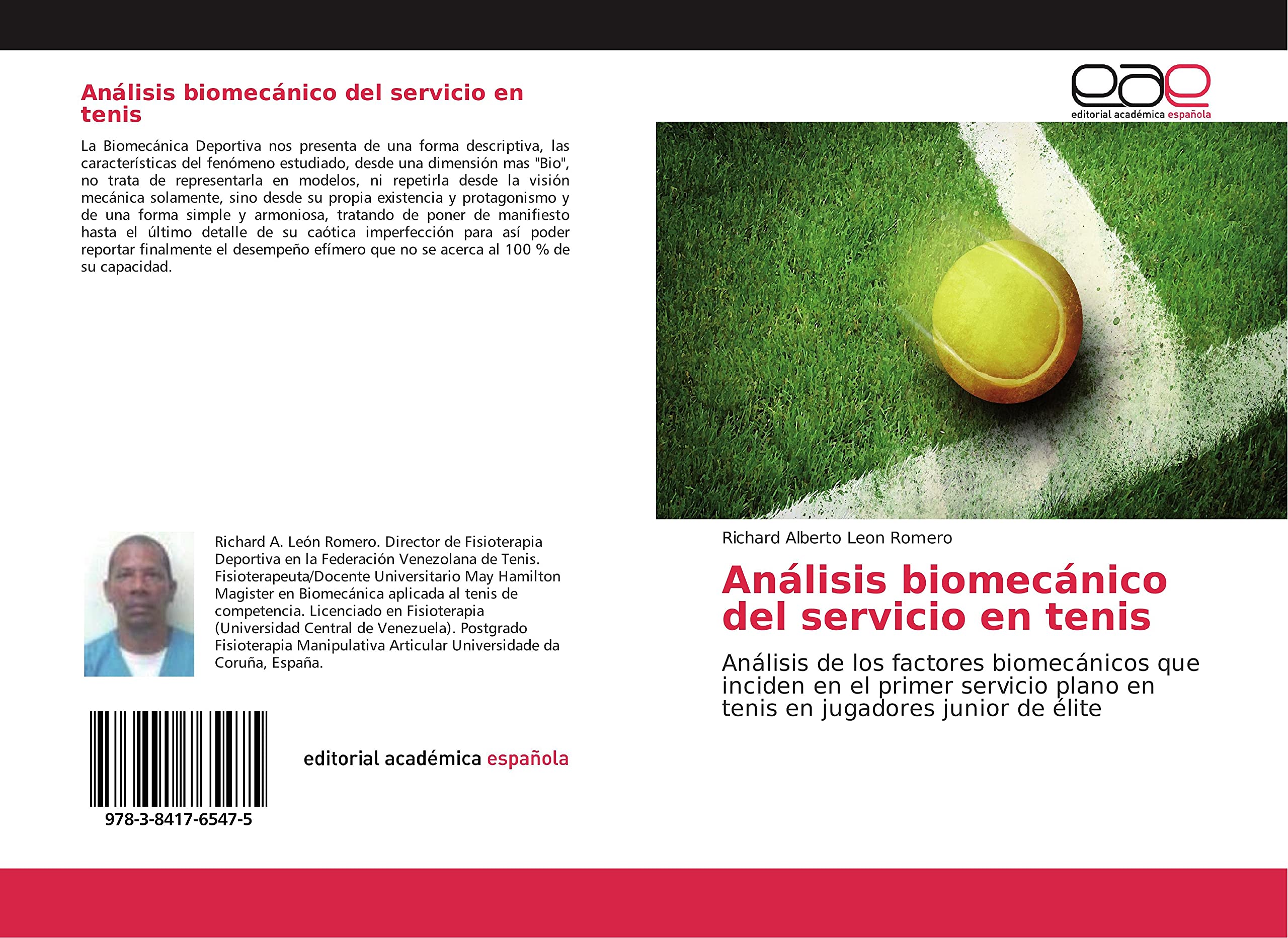 Análisis biomecánico del servicio en tenis: Análisis de los factores biomecánicos que inciden en el primer servicio plano en tenis en jugadores junior de élite