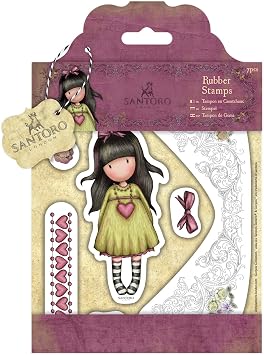 Santoro gorjuss Heartfelt Rubber Stamps