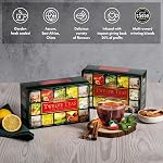 Ahmad Tea Variety Gift Box, 60 Foil Enveloped Teabags, Twelve Teas, 1 Count