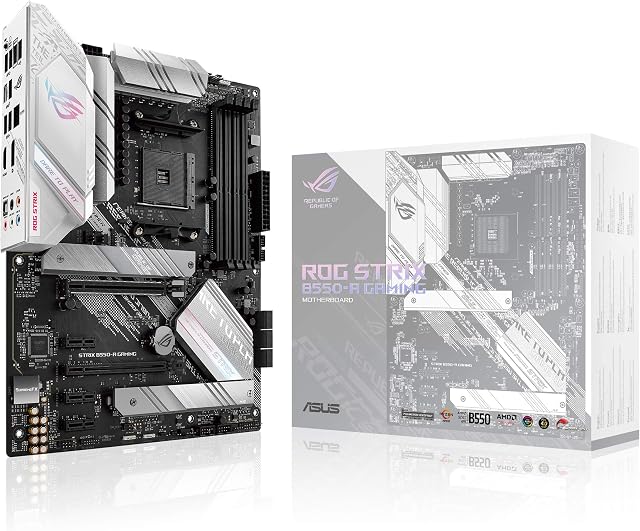ASUS ROG STRIX B550-A GAMING, AMD AM4, ATX, 128GB DDR4, 4DIMM, DP, HDMI, PCIE
