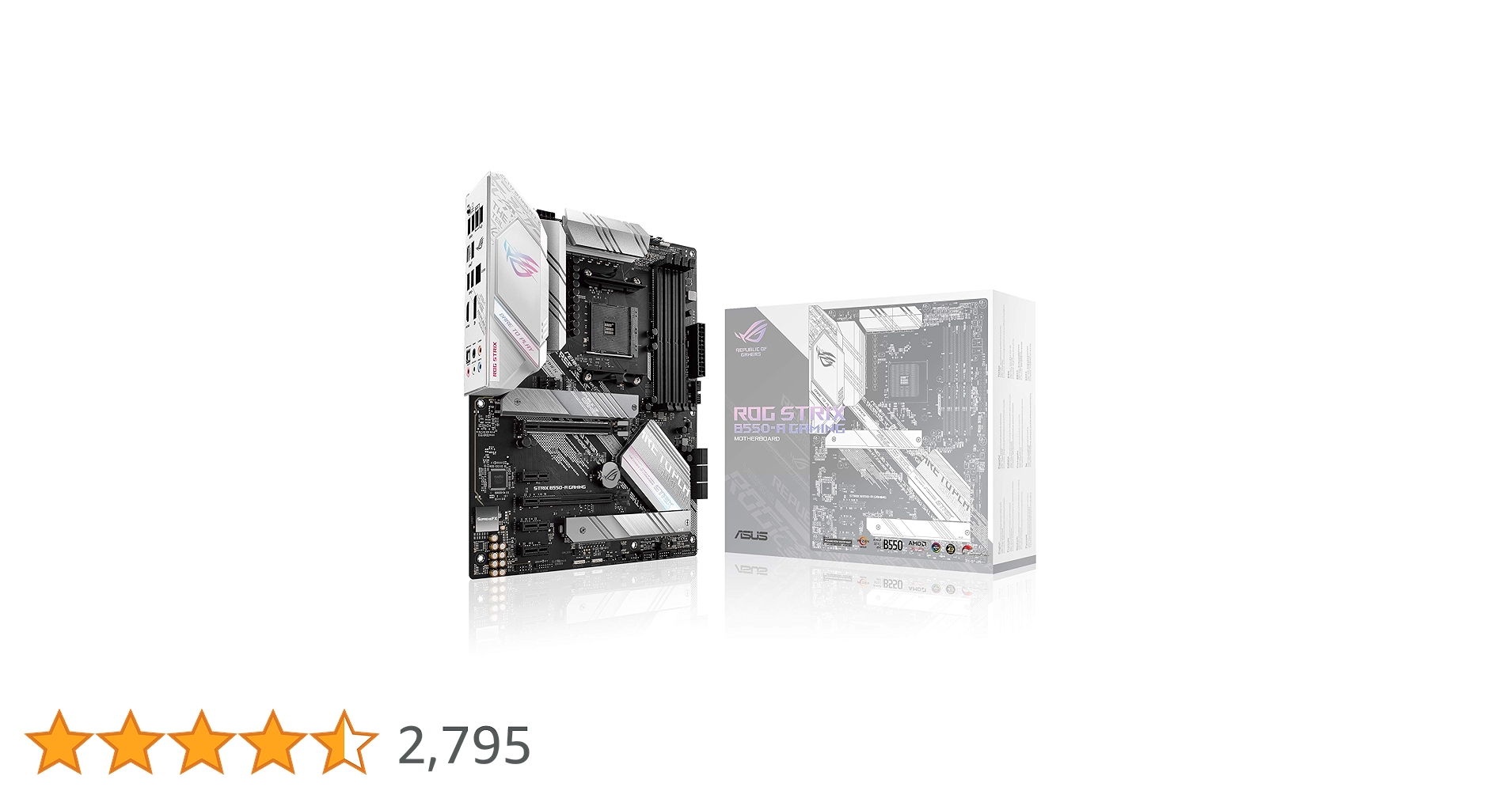 Amazon | ASUS ROG Strix B550-A Gaming AMD AM4 Zen 3 Ryzen