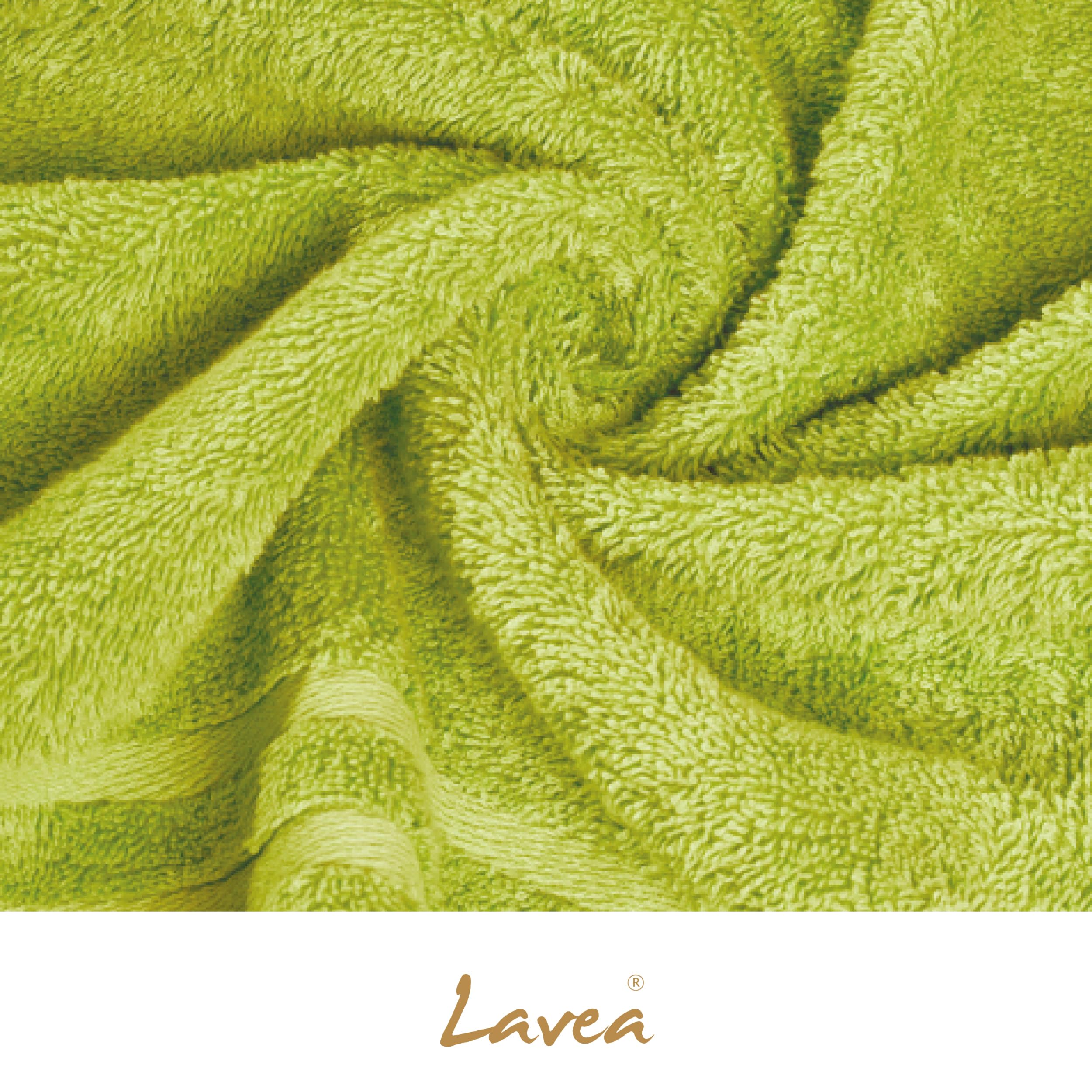 Lavea® Lot de 20 Lavettes 30x30 cm en Éponge 100% Coton – Serviettes Visage et Invités, Douces et Absorbantes – pour Bébés, Maquillage, Cuisine, Maison et Voyage - Vert Clair et Rose Pastel
