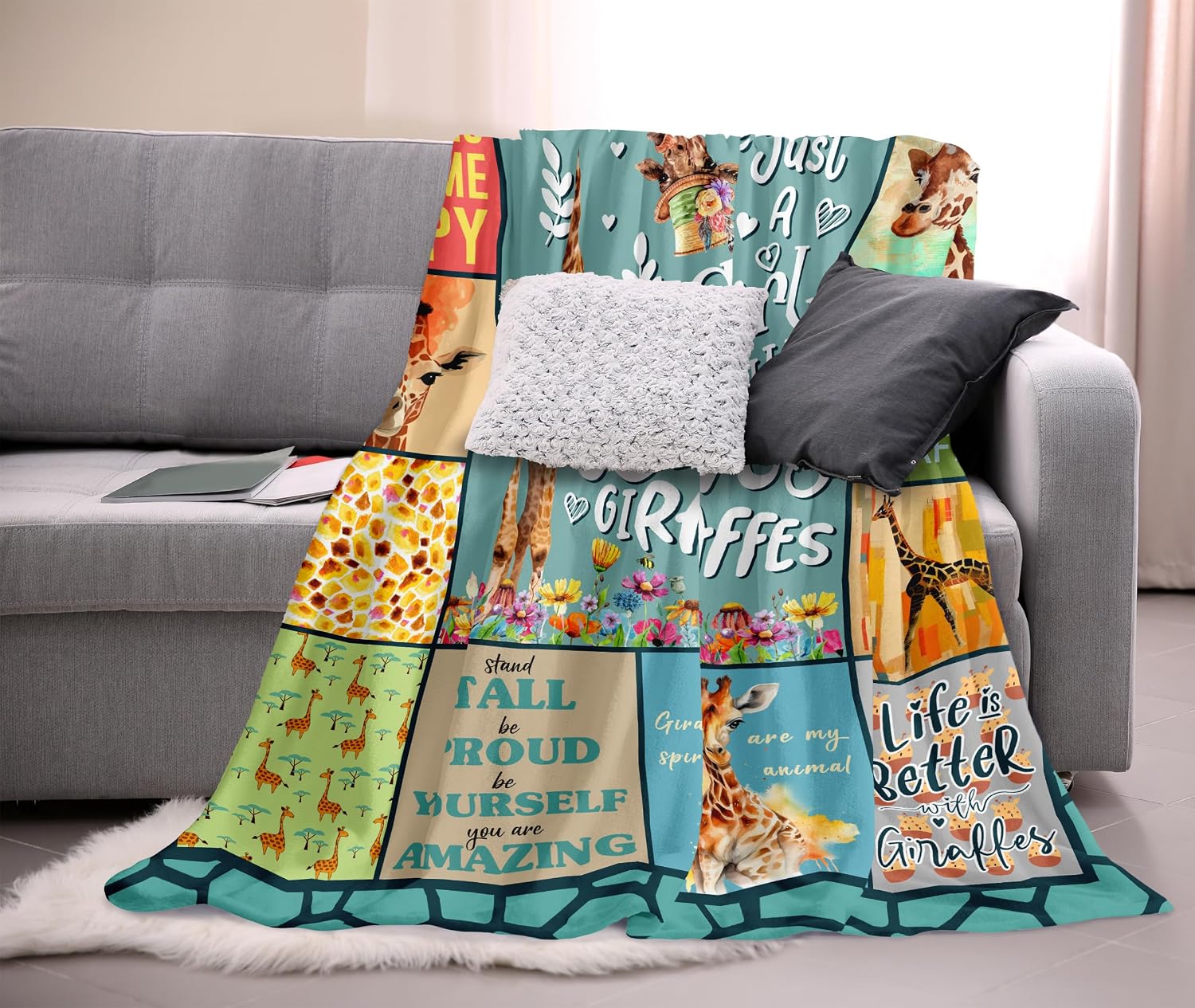 Manta Para Amantes De Los Libros - 150x125 Cm, Franela Suave, Ideal Para Regalo Literario