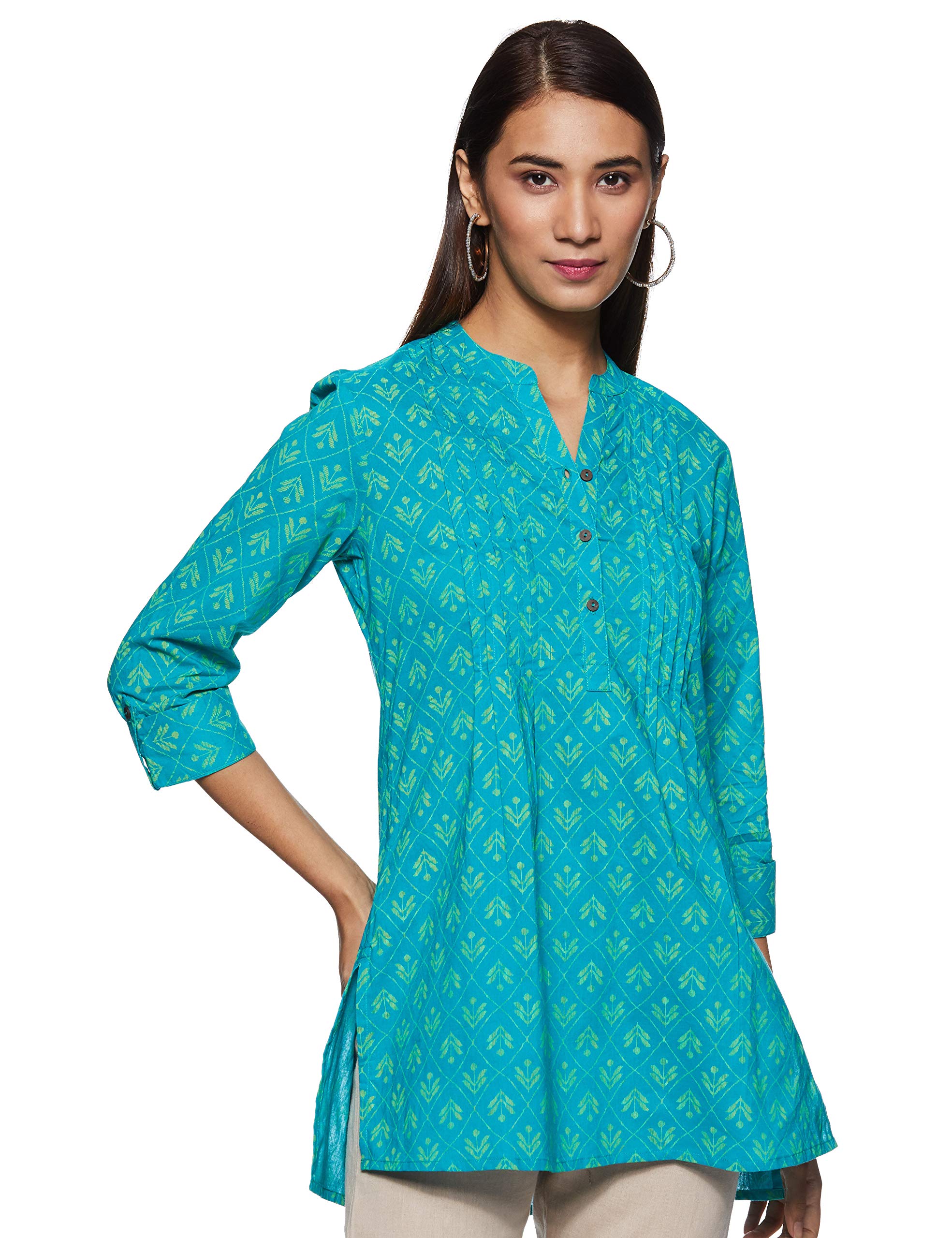 Women's Cotton 0 Short Kurti