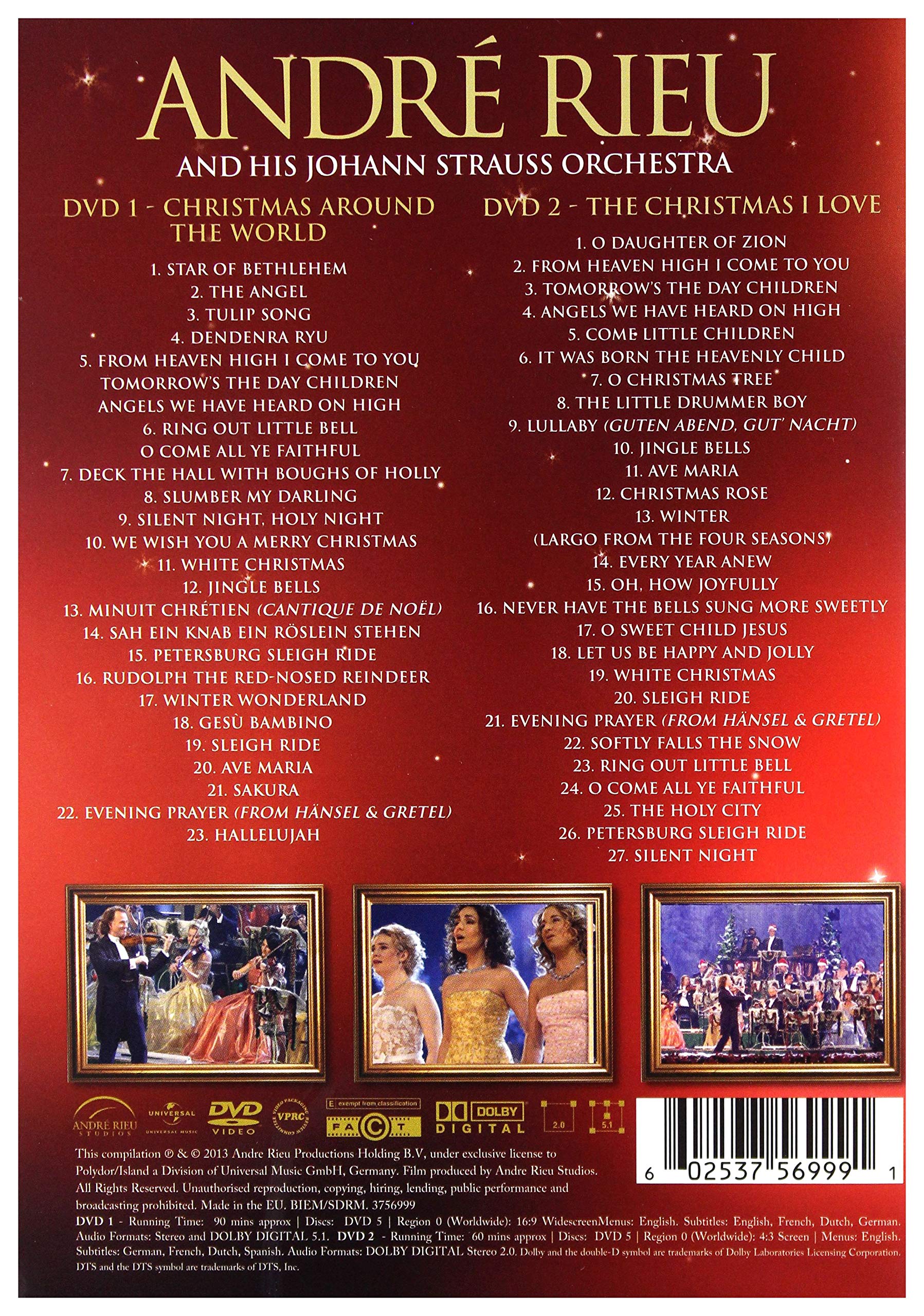 André Rieu - Christmas Around the World / Christmas I Love