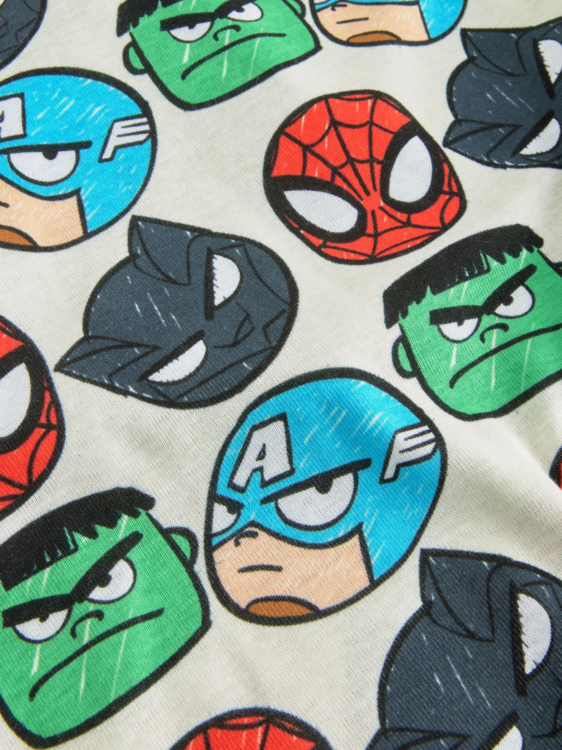 NEXT Garçon Débardeur 100% coton Marvel, lot de 3