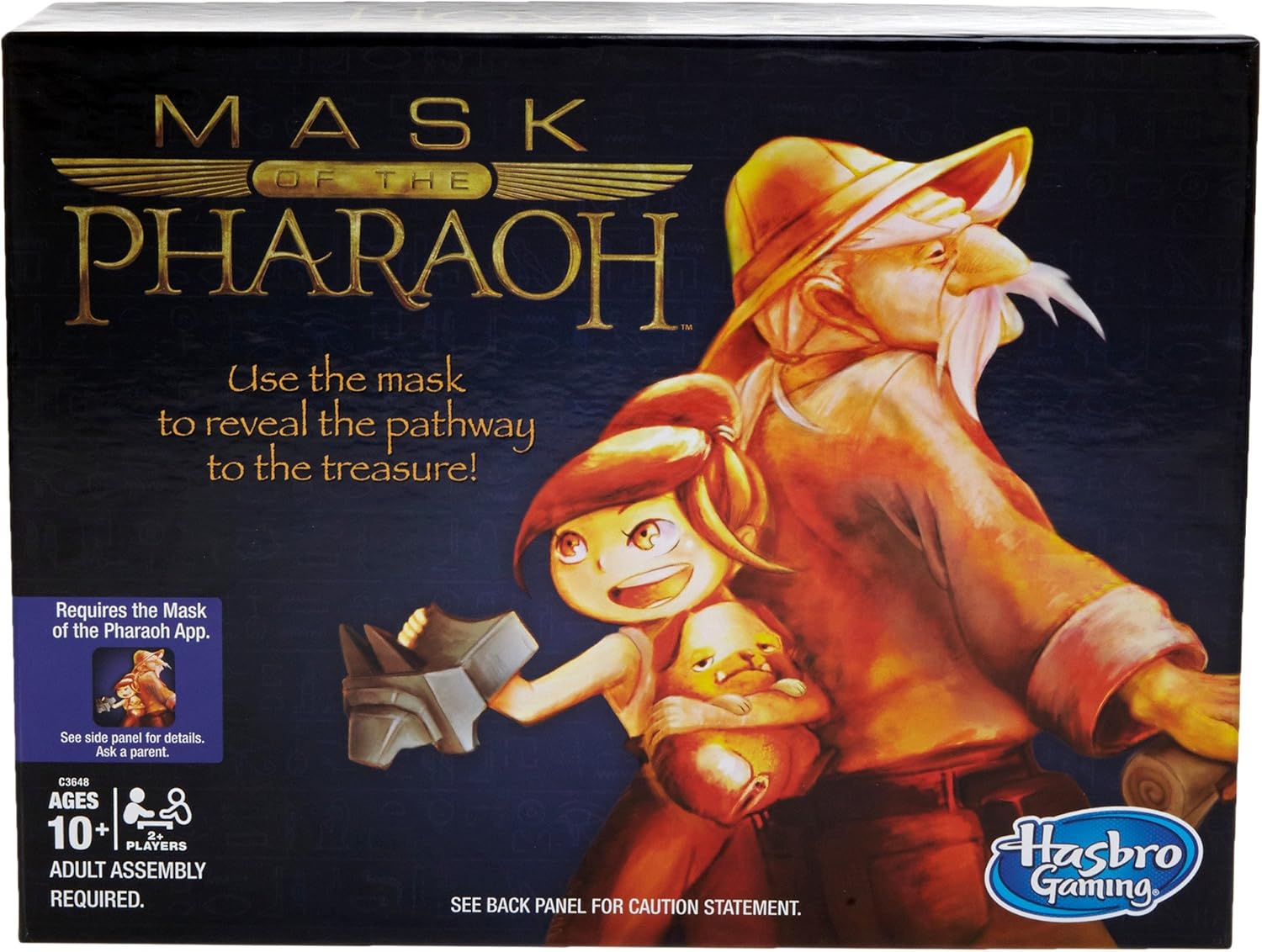 Hasbro Gaming Mask of the Pharaoh Board Game, Kids Game, Virtual Reality Game (VR Game), Ages 10 and up (Amazon Exclusive)