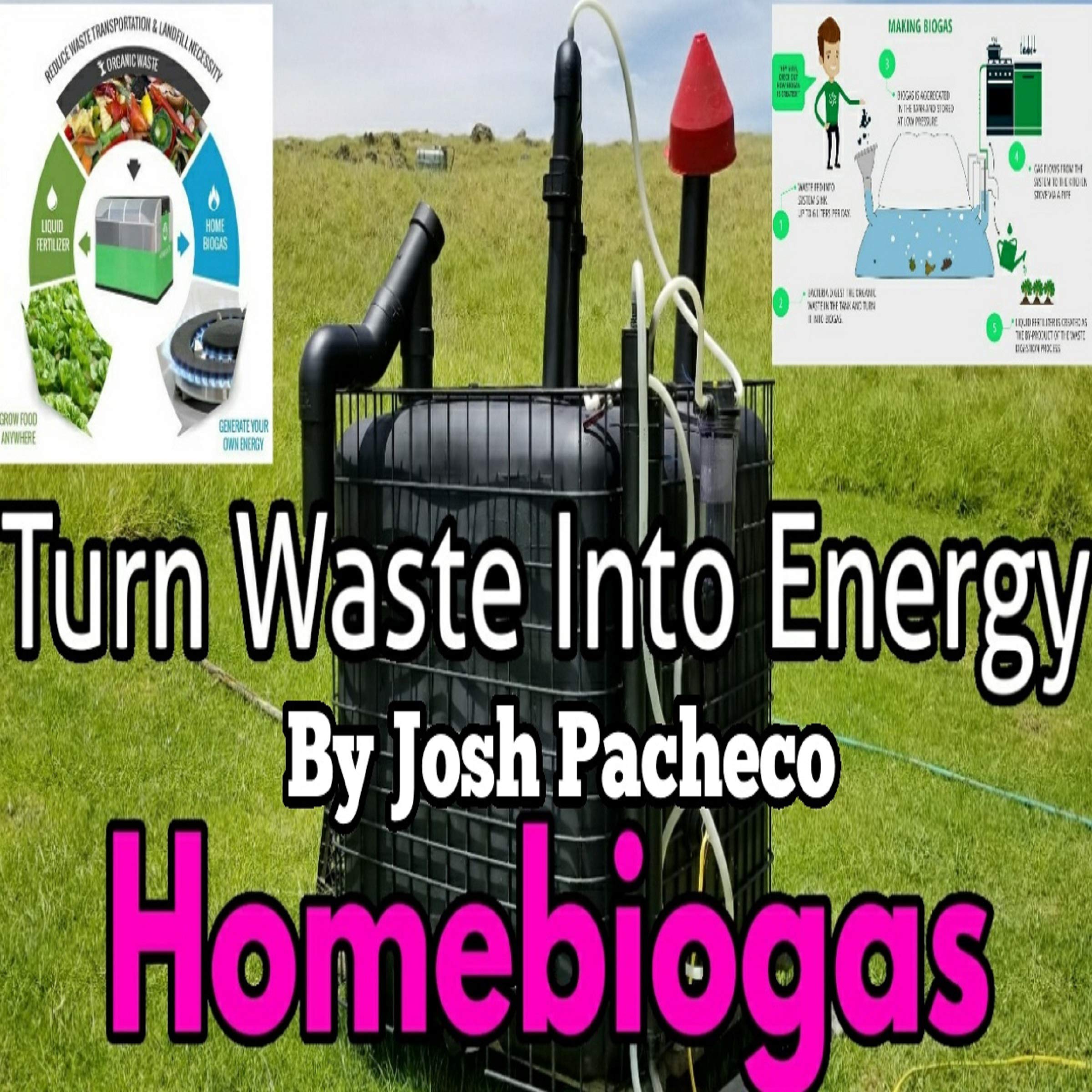 Turn Waste Into Energy Home-biogas: Home Bio-gas How-to DIY