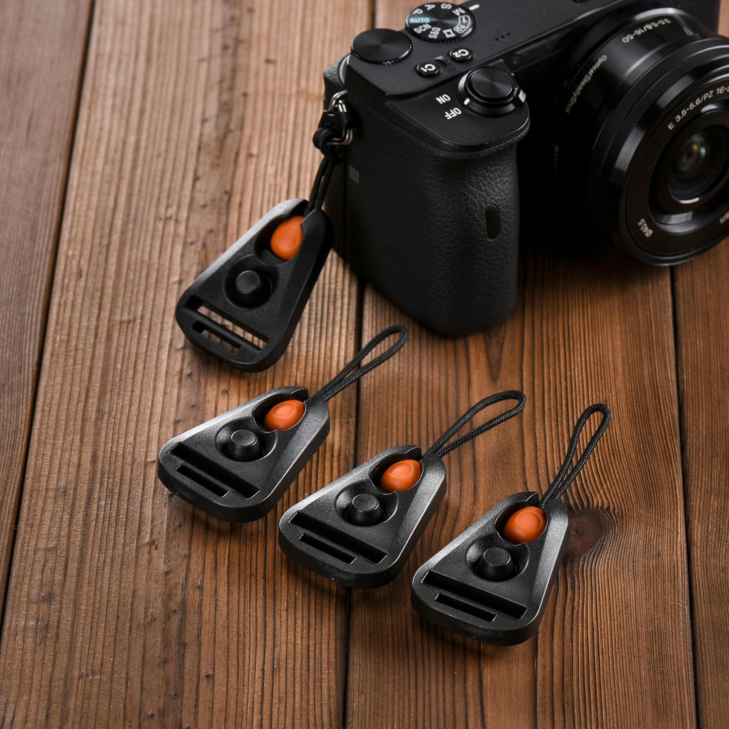 4-piece set quick release combination buckle, camera quick release clip, camera quick release combination buckle.