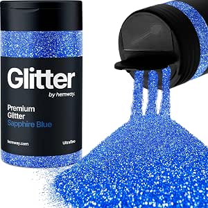 Hemway Premium Craft Glitter Shaker 130g - Lime Green, Ultrafine Metallic, For Resin, Cosmetics, Decor - View #8