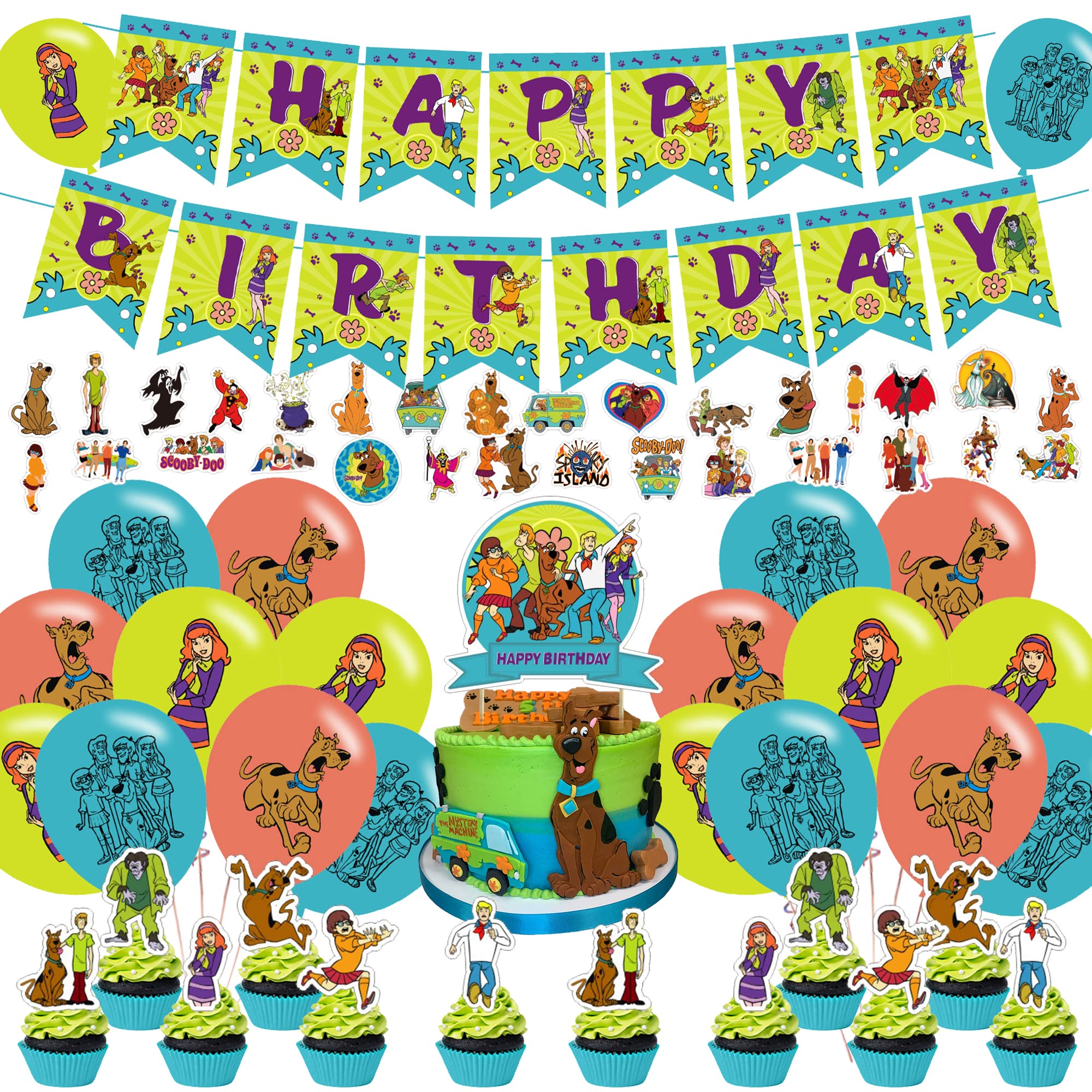 Buy Scooby Doo Party Decorations,Birthday Party Supplies For Scooby Doo