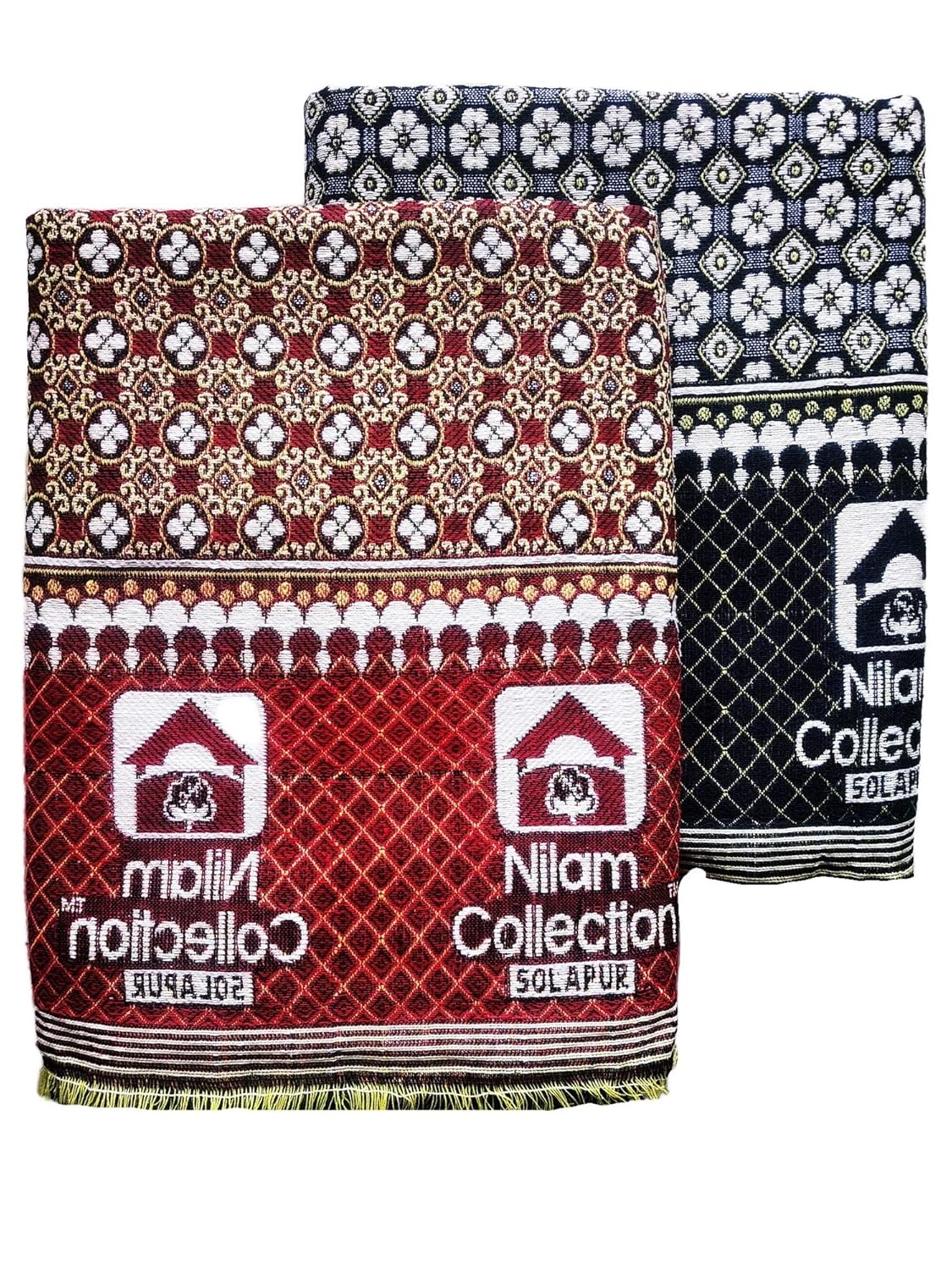 Buy Nilam Collection Solapur Chaddar Cotton Blanket/Bed Sheet Single