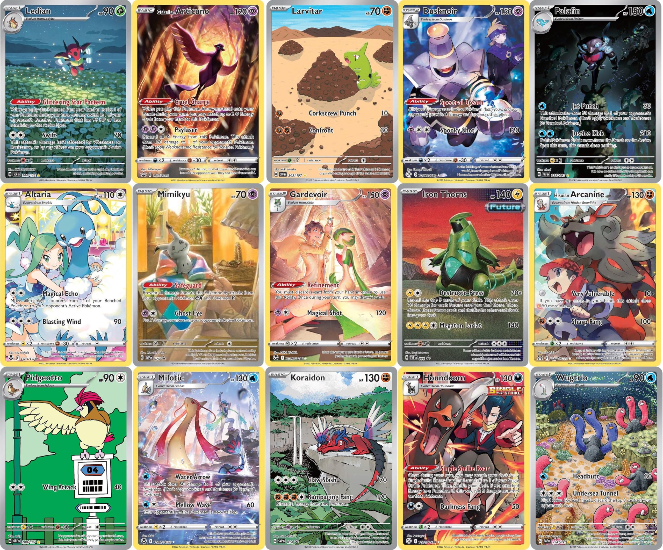 Amazon.com: 5 Pokemon Card Trainer Gallery/Illustration Rare Lot
