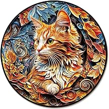 KAAYEE Puzzle en Bois Animaux pour Adultes avec Boîte-Cadeau en Forme d'Animaux