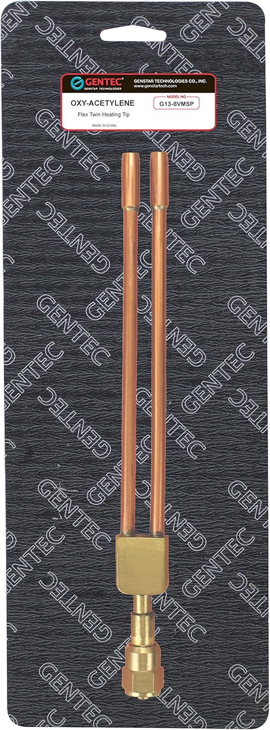 GENTEC G138VMSP Flexible Twin OxyAcetylene Heating Tip Propane