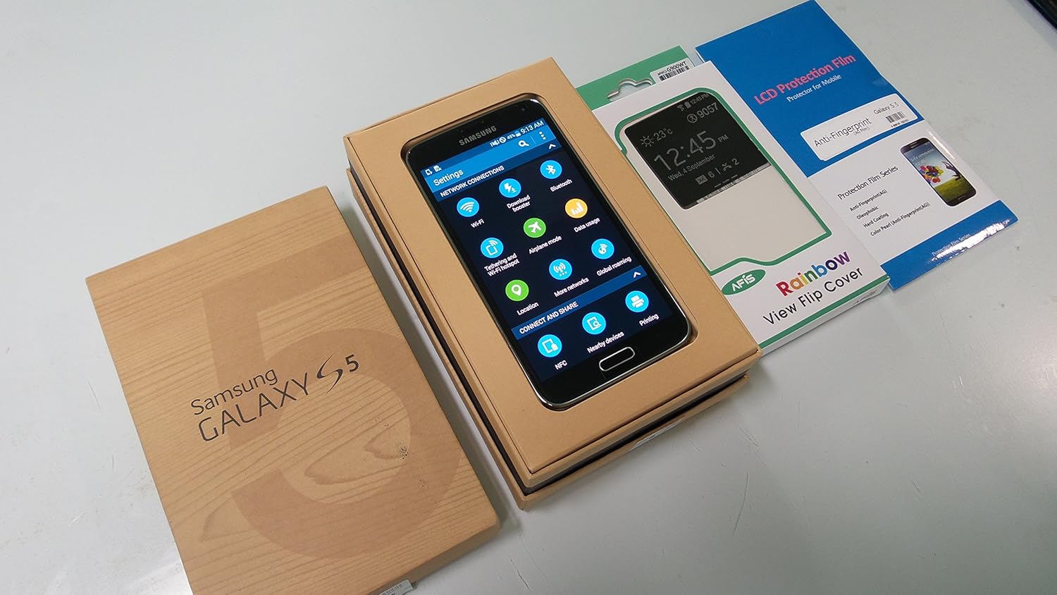 Amazon Samsung Galaxy S5 Sm G900 32gb Simフリー 白ロム 韓国版 ブラック By Galaxy 家電 カメラ