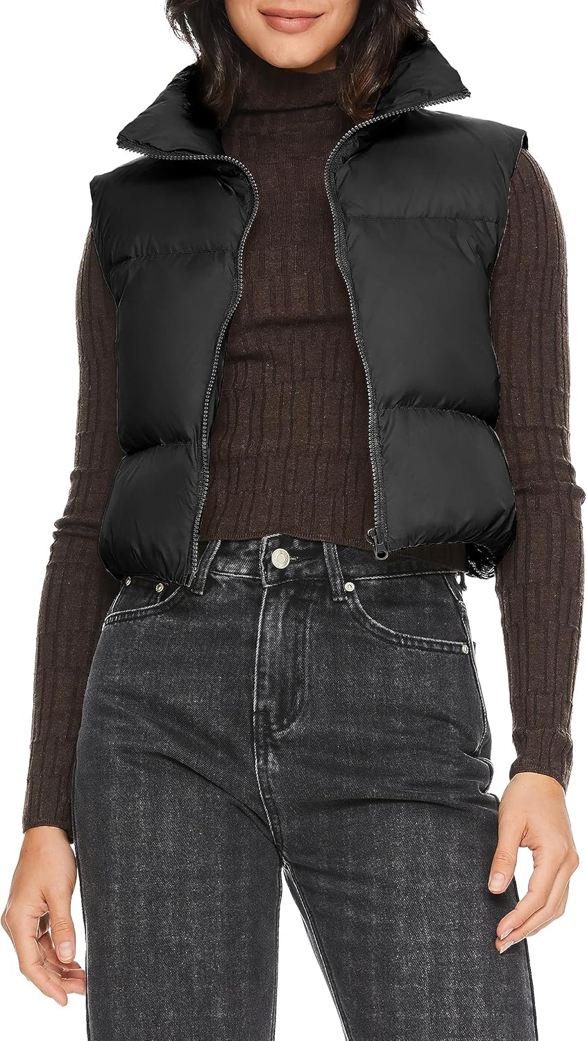 Chaleco acompañado corto de invierno para mujer de El Salvador Ubuy