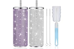 Tessco Rhinestone Water Bottle: Sparkling Hydration