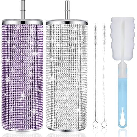Tessco Rhinestone Water Bottle: Sparkling Hydration