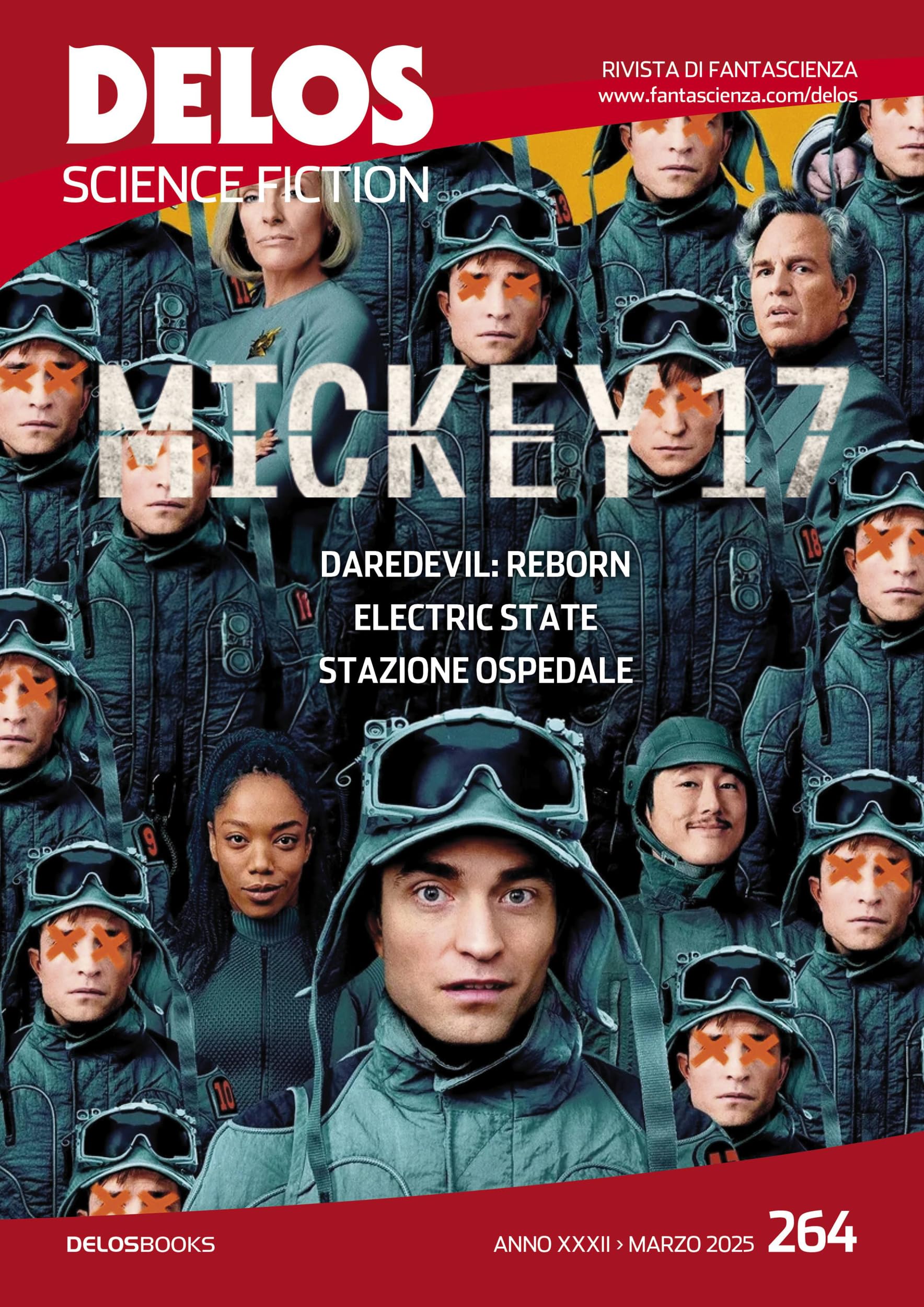 Cover of Delos Science Fiction, #264 - Marzo 2025