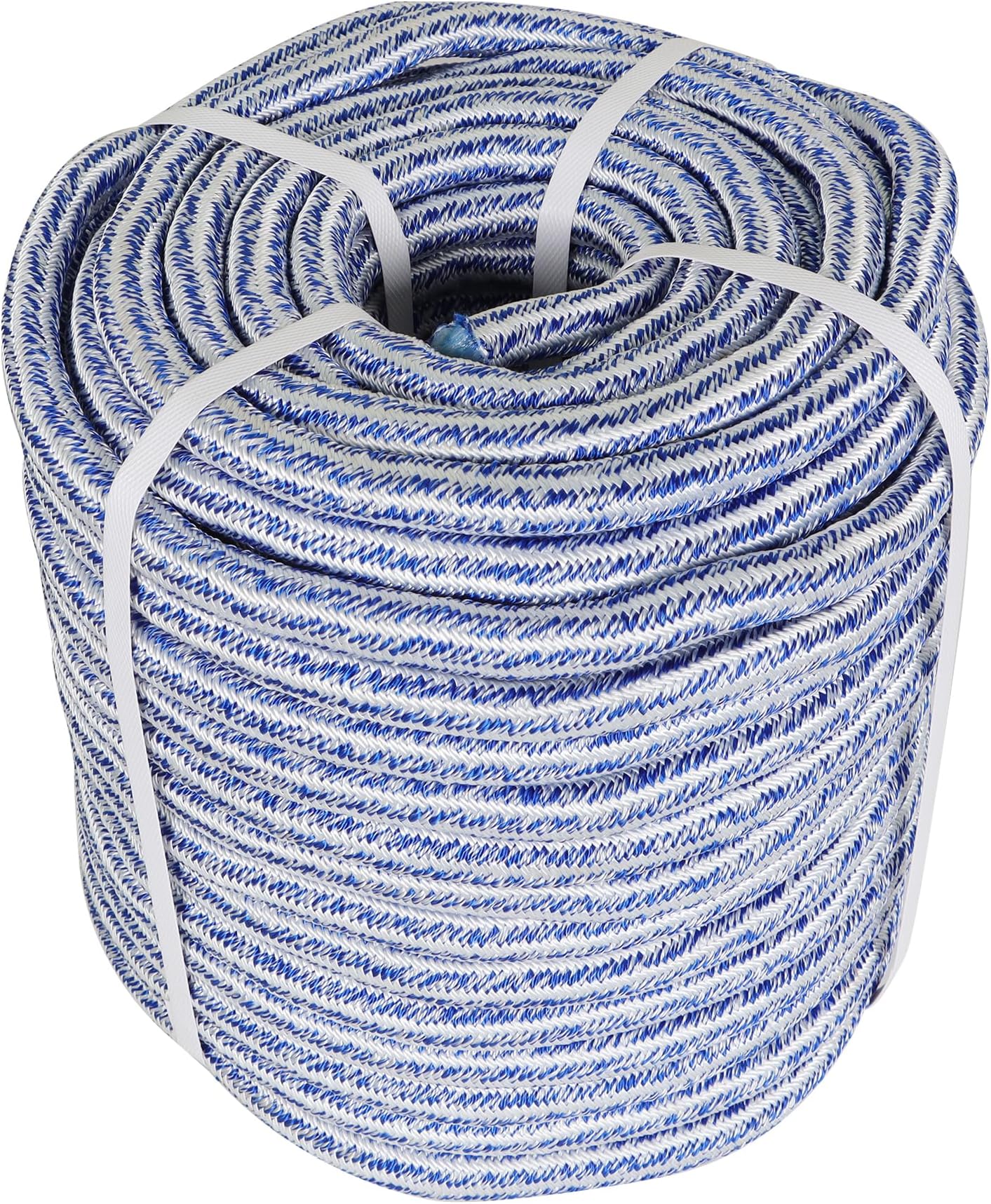 Blue Ox Rope 3/4 Inch by 150 Feet 12 Carrier 24 Strand Arborist Bull ...