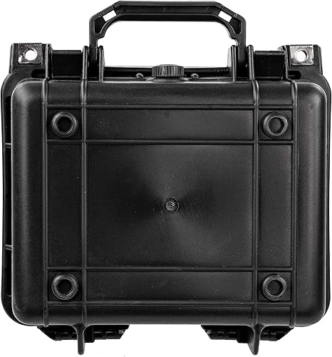 Miniatura 7 de Eylar Equipo pequeño de 10.62 pulgadas, estuche rígido para cámara impermeable con espuma (negro)