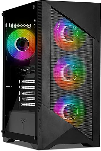 Miniatura 2 de YEYIAN PC para juegos. Core i5 14400F, RTX 5060 8GB GDDR7, 1TB NVMe, 16GB DDR5, 650W 80+ Gold, Windows 11 Home. Modelo YPI-ED44F0B-5601U