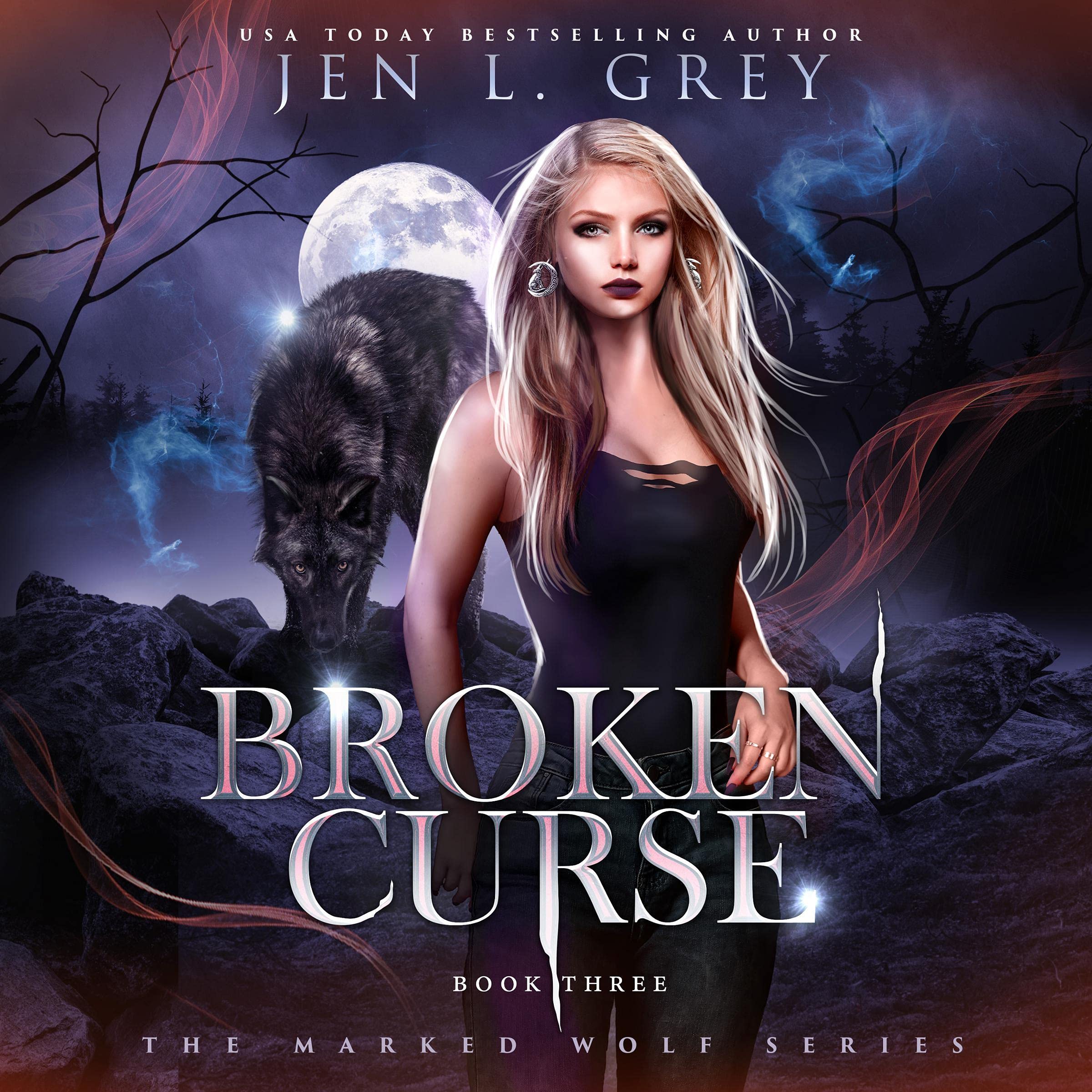 Cover art for Broken Curse: The Marked Wolf Series, Book 3