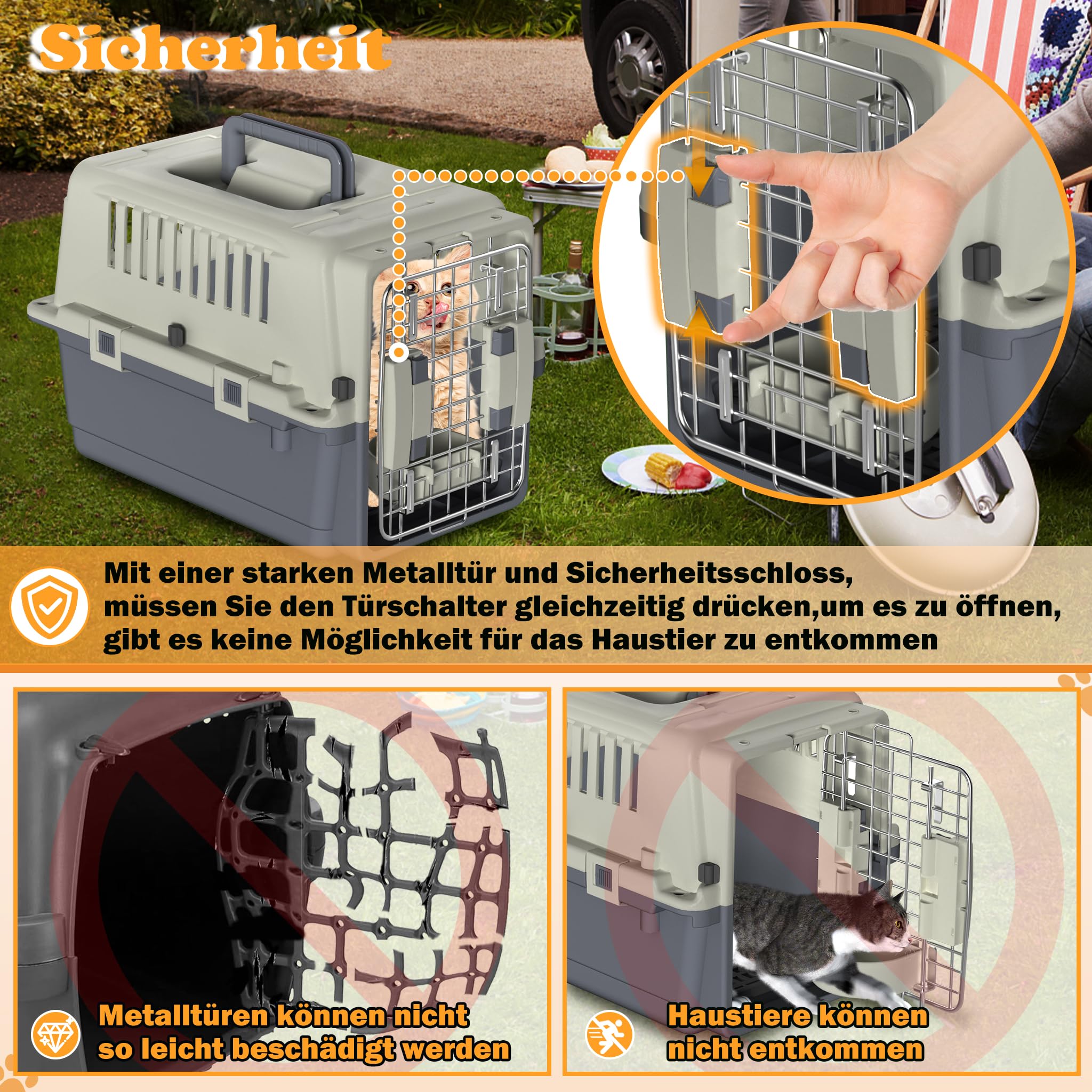 Caja Maleta Para Gatos Caja Transportadora Para Gato Aerolu00ednea
