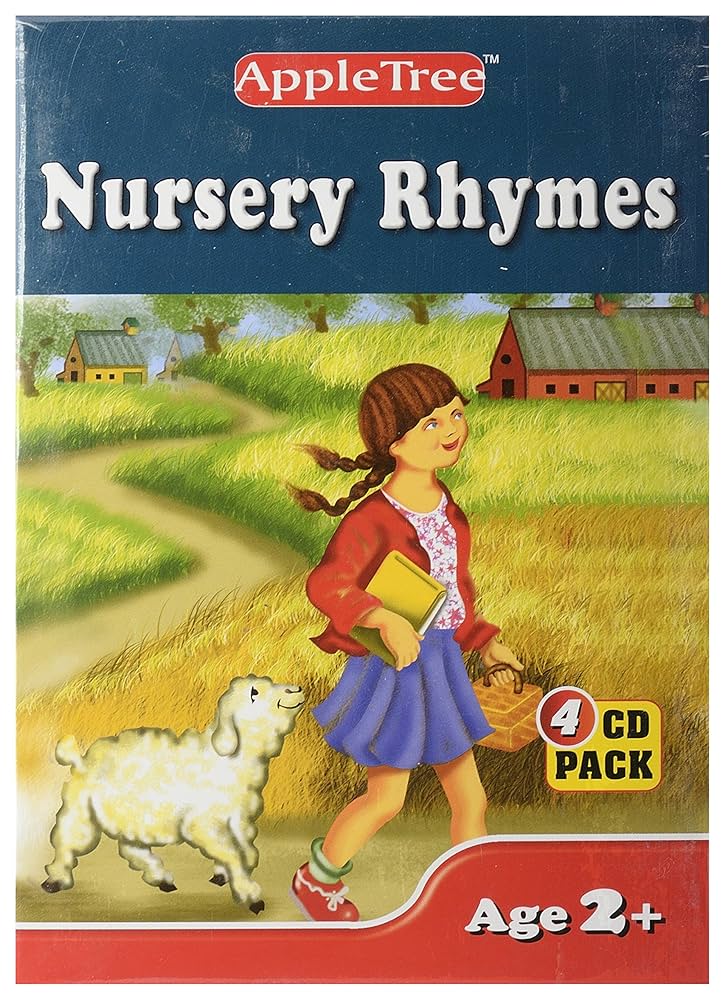 Apple Tree Nursery DVD Rhymes (4 Discs) - English, 3+ Years