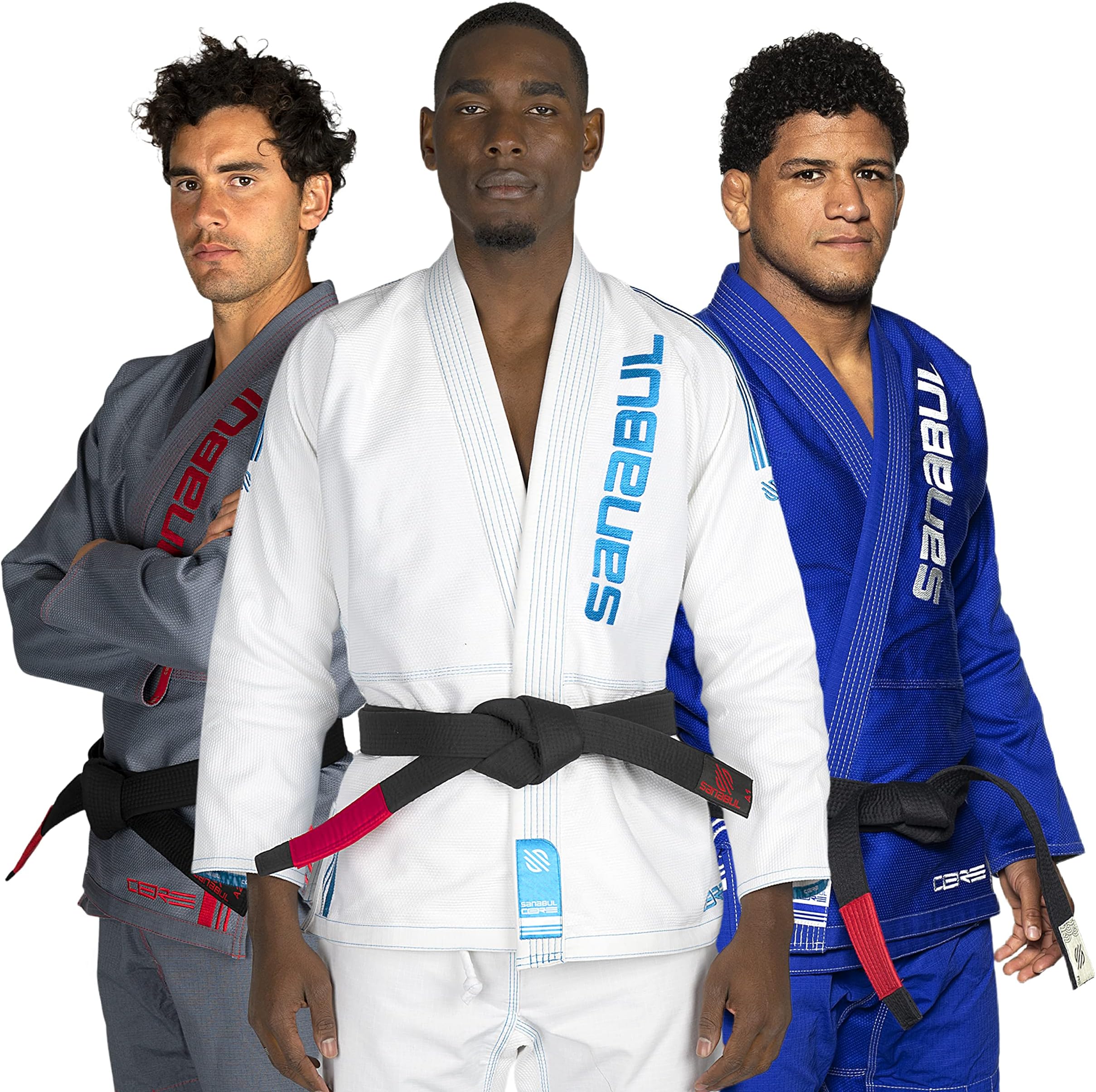 Sanabul Core Competition BJJ Gi for Men & Women Preshrunk Fabric IBJJF Approved Brazilian Jiu Jitsu Training & Competition Gi