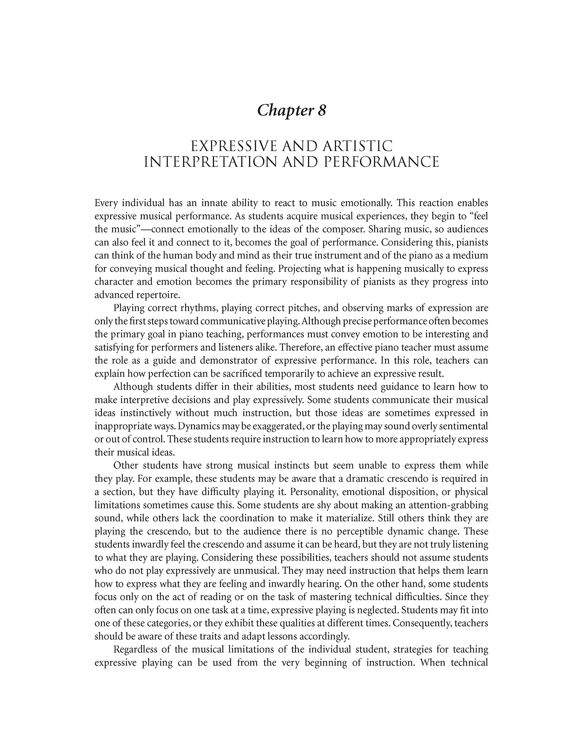 Professional Piano Teaching, Volume 2: A Comprehensive Piano Pedagogy Textbook; Volume 2 : Intermediate-advanced Levels