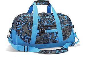 Stumdo Kids Overnighter Boys Duffle Bag: Carry-On Weekend Travel Tote
