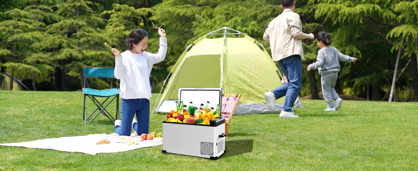 Amazon.co.jp: Sumeriy 車載冷蔵庫 K9 40L -20℃～20℃ 急速冷凍 大容量