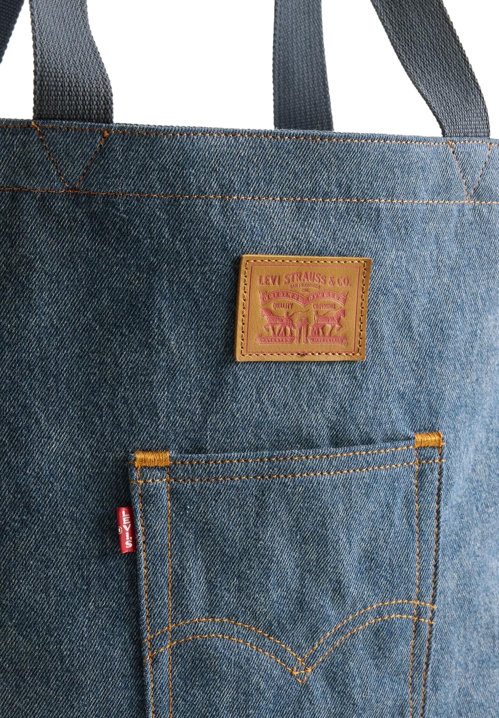 Levi's Red Tab Mainline, LFA LM Bags Tote Hommes, Indigo Mid Wash 8, Taille Unique
