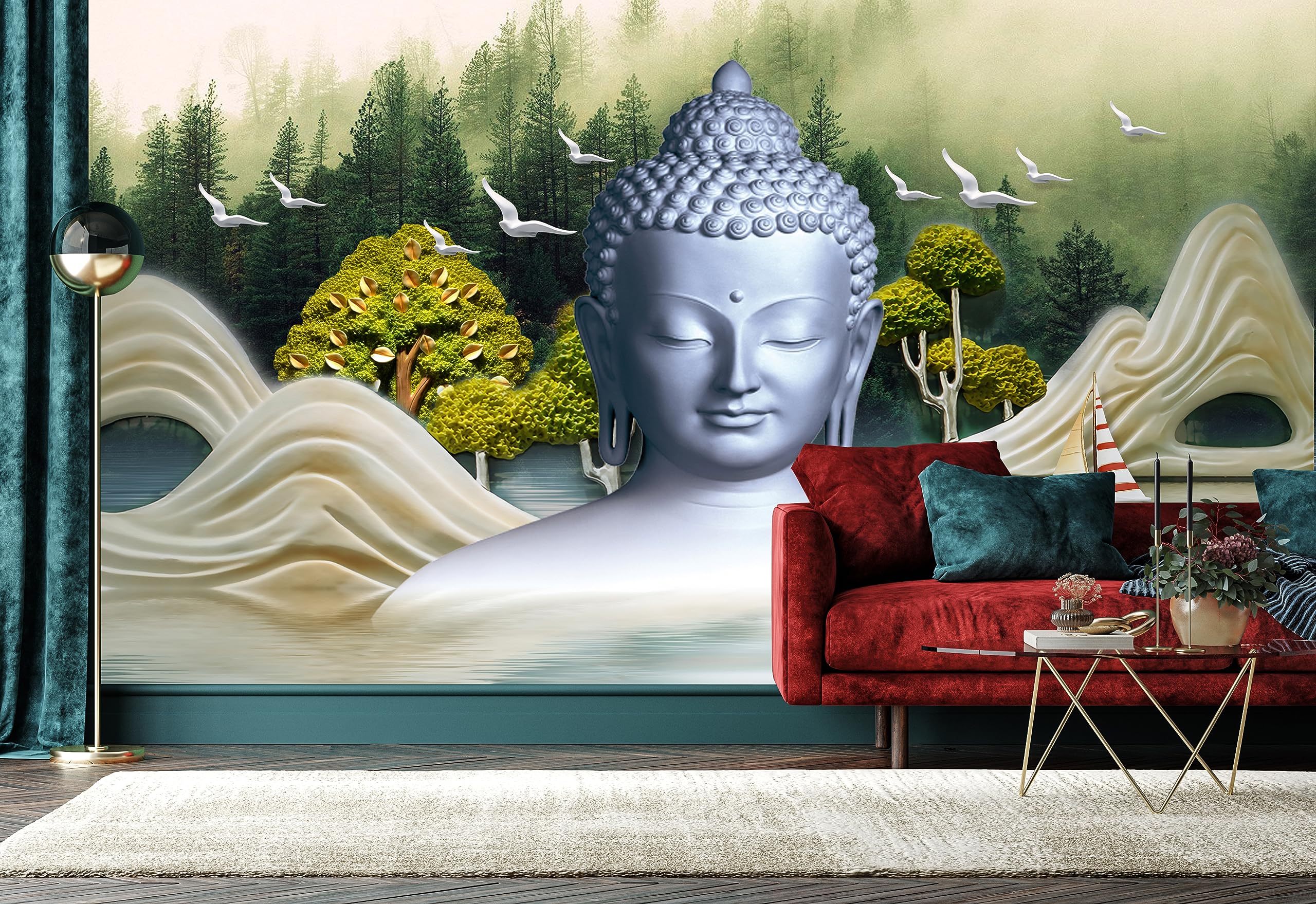 Wallpaper Mart Wallpaper for Room Bedroom Livingroom Home Office Gym Wall Decor (Size 36X48 Inch) Design39 (B0CH5MHCX7) Amazon Price History, Amazon Price Tracker