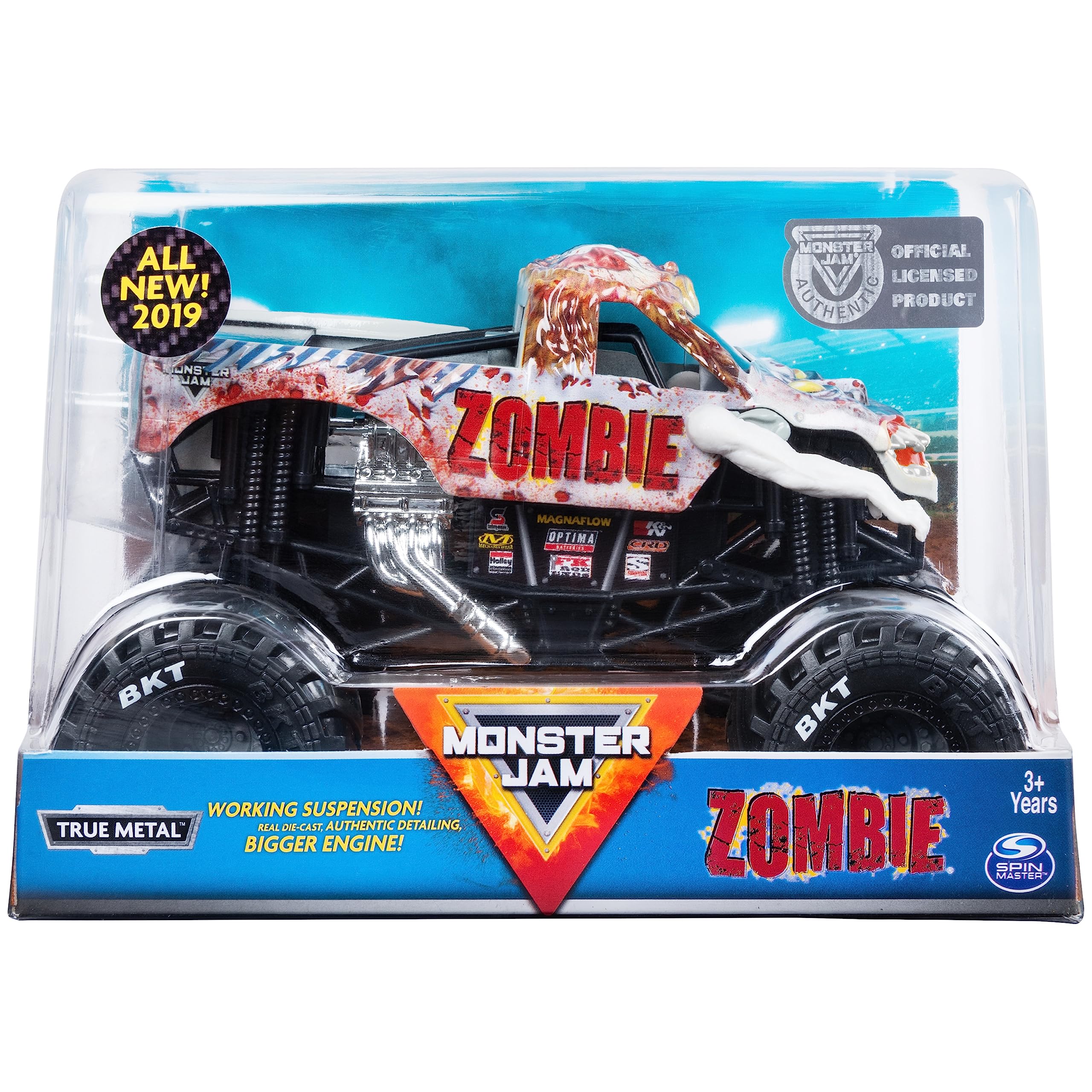Monster Jam Official Zombie Truck Die-Cast Collector Vehicle