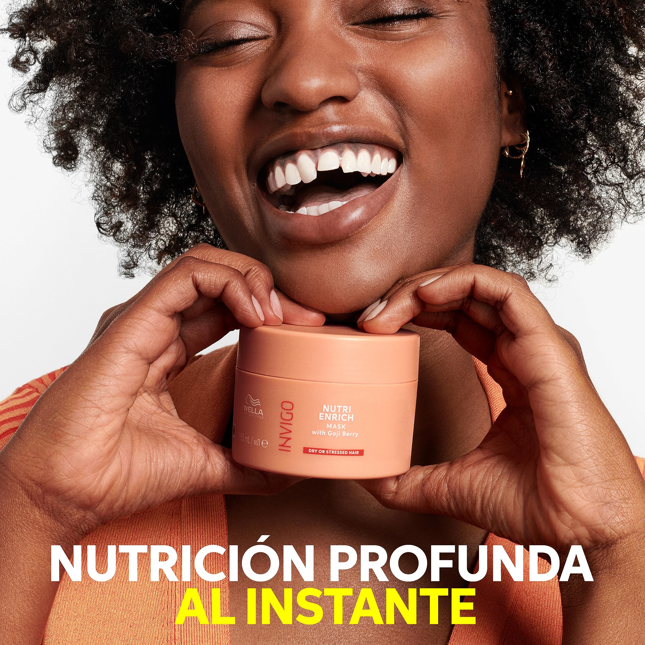 Wella Professionals Invigo Nutri-Enrich Mascarilla Nutrición e Hidratación Profunda Cabello Seco y Dañado Vitamina E