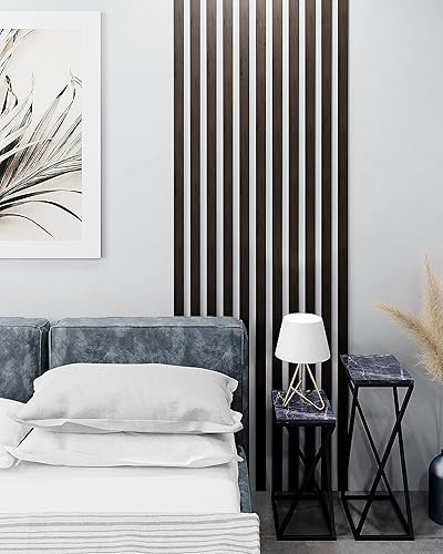 Miniatura 3 de Wood slat wall panel, art 3d wall panels wood, wood wall panels for interior wall decor, wall decor living room modern minimalist, wood slat wall