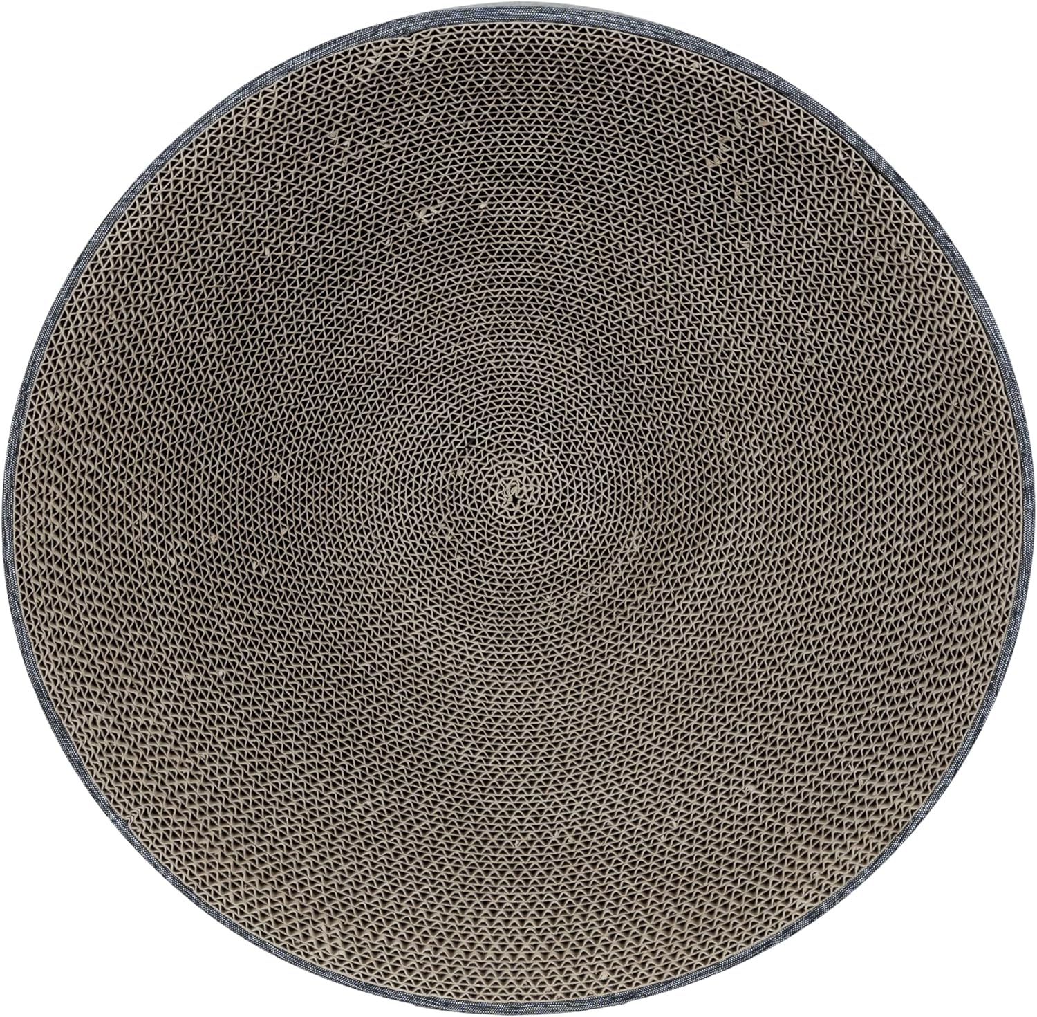 Eco-Friendly Sisal Cat Scratcher Bowl with Canvas Cover