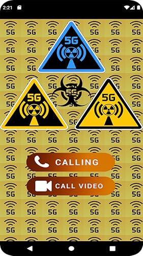 5G Antennas Scary Video Call