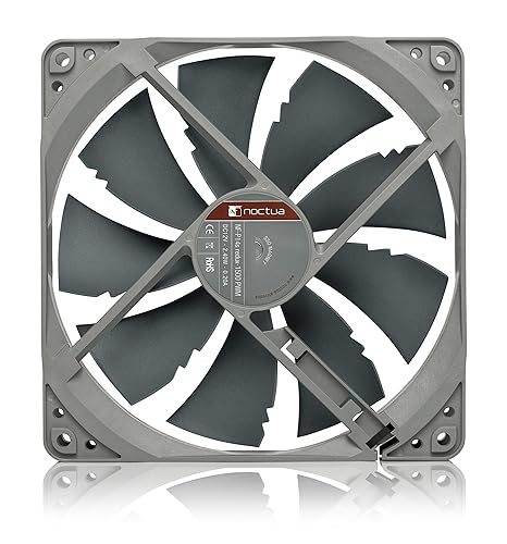 Miniatura 3 de Noctua NF-P14s redux-1500 PWM ventilador de enfriamiento de alto rendimiento 4 pines 1500 RPM 5512in gris