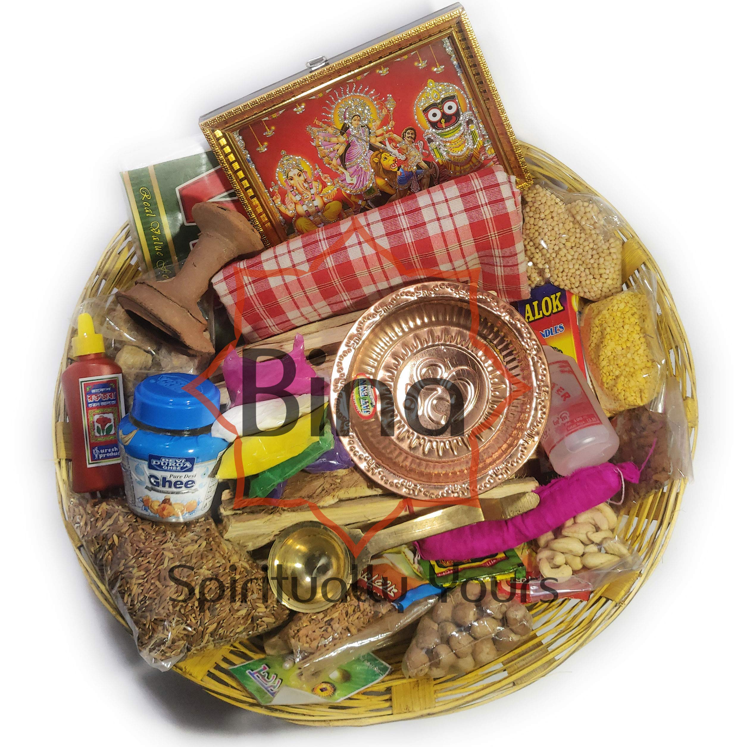 Buy Bina Office Puja BASIC Puja Samagri Kit Puja samagri