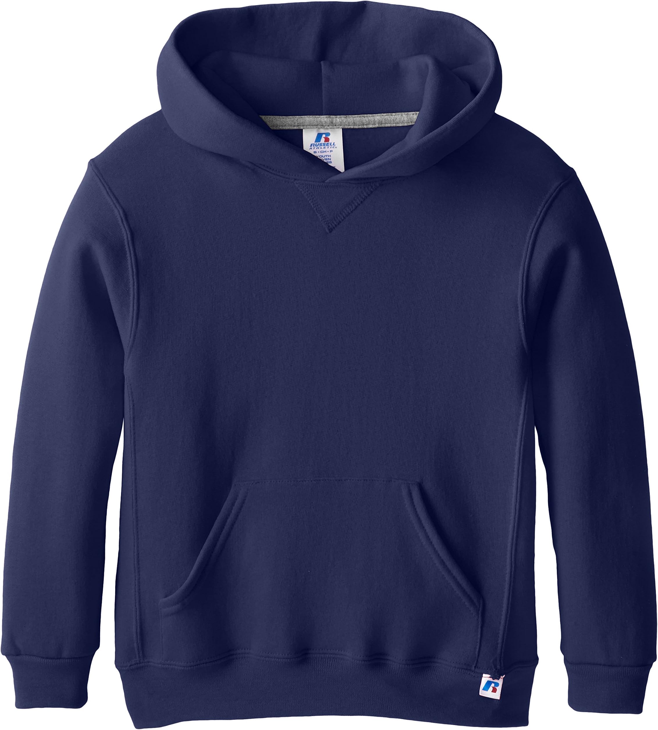 Big Boys' Fleece Pullover Hood, True Red