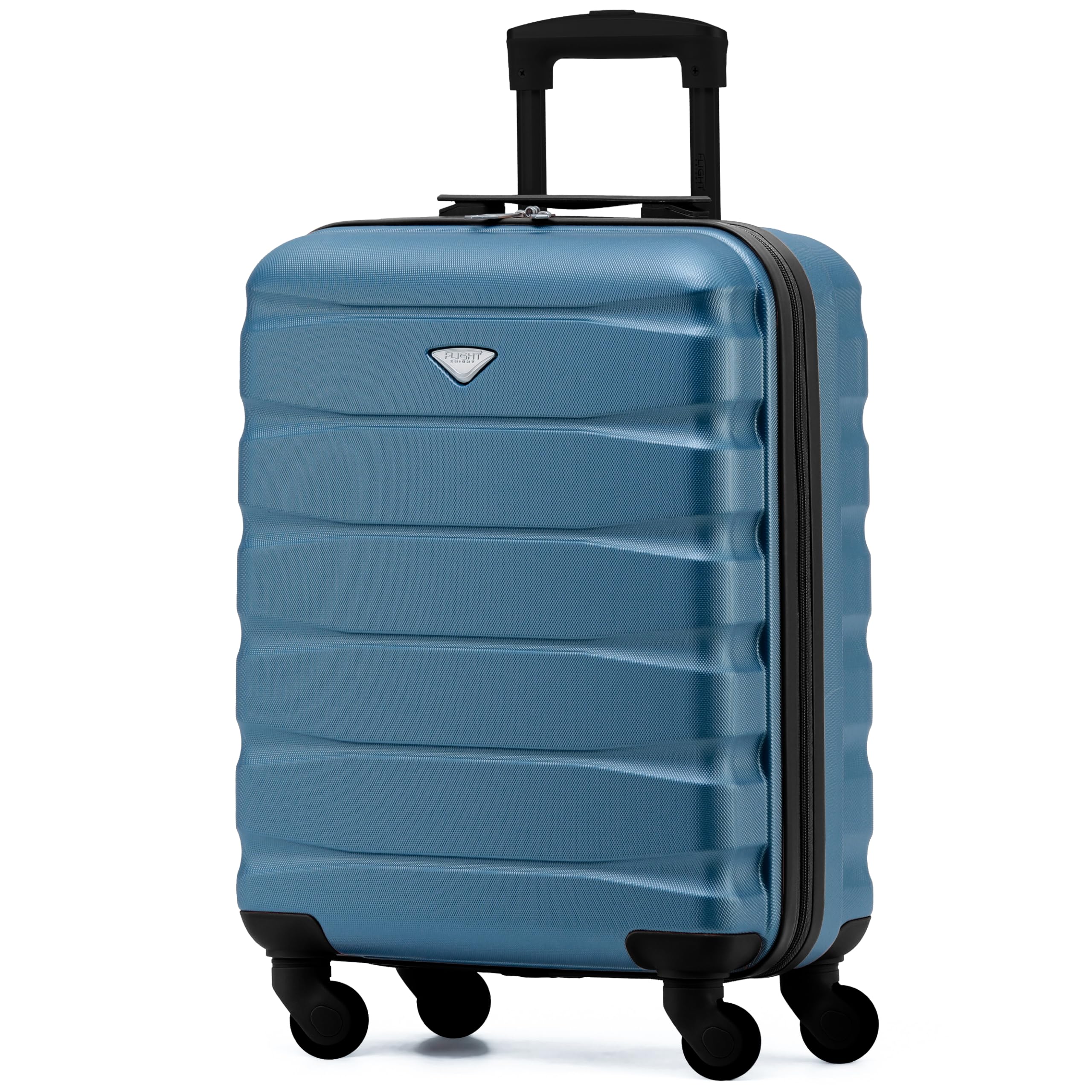 Flight Knight 56x45x25 EasyJet Cabin Bag, Jet2, British Airways Suitcase - Lightweight Small Durable 4-Wheel Cabin Case, Maximum Carry-On Size, ABS Hard Shell, 10kg Hand Luggage Bag- 56 x 45 x 25 — view 61
