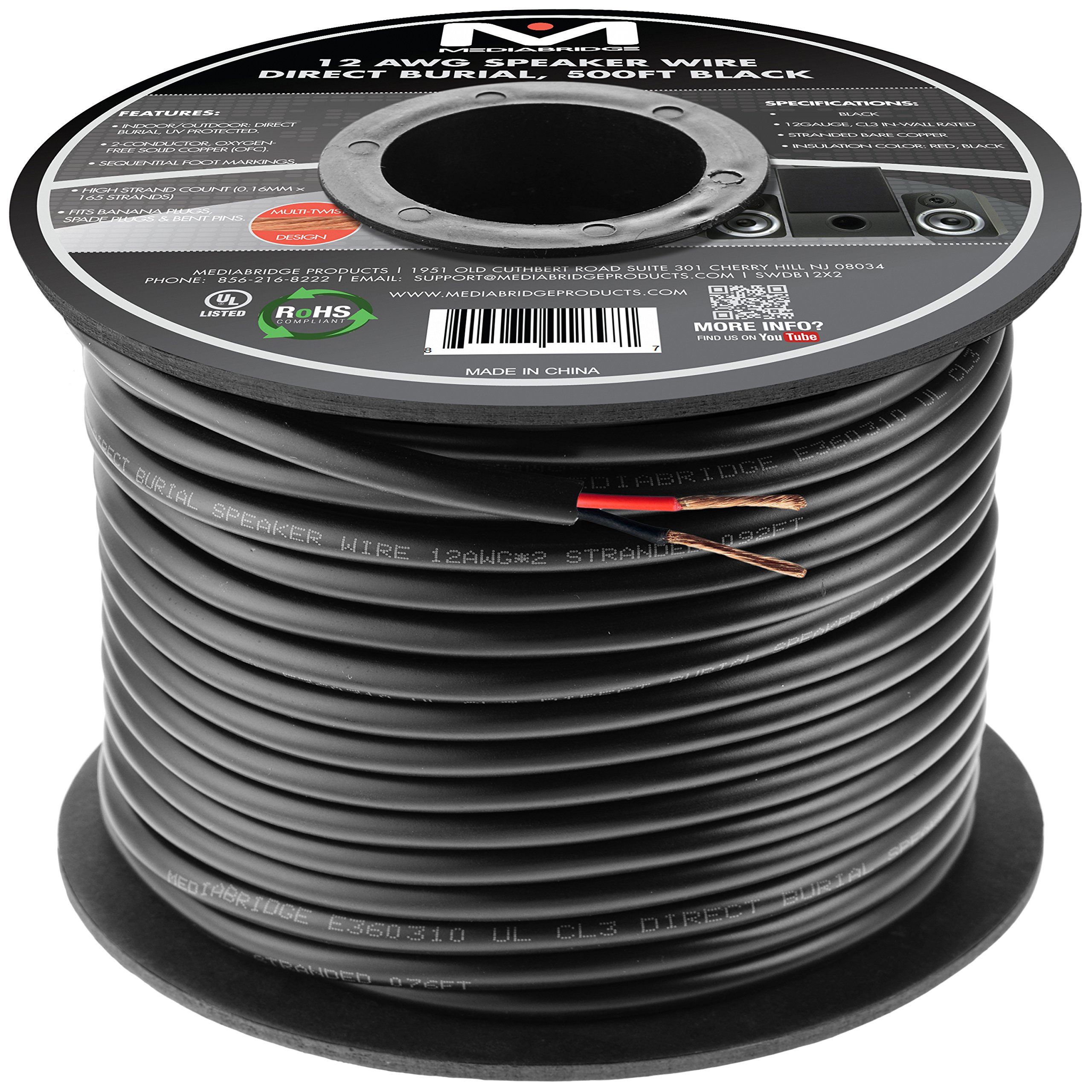 Outdoor underground speaker wire Clearance