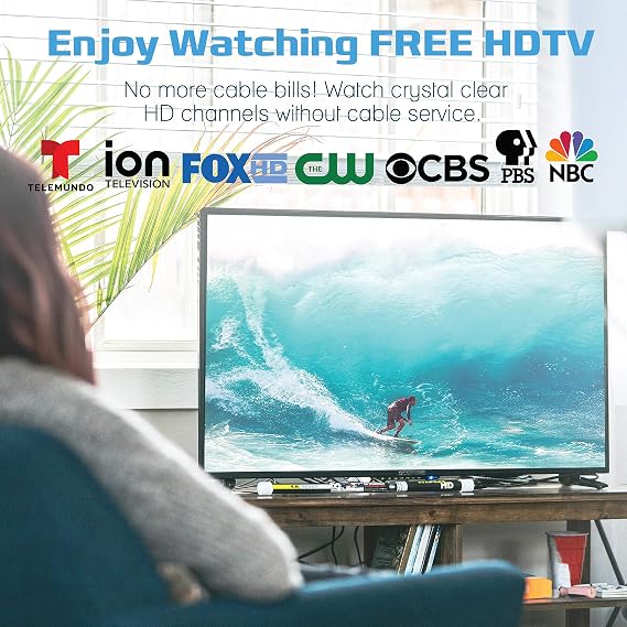 Magic Stick TV Antenna for Smart TV Indoor, Local Channels, MS-001
